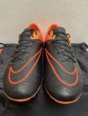 Size 7 - Nike Hypervenom Phinish Leather FG Orange for sale online