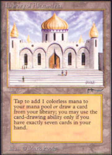 Library of Alexandria 1993 Arabian Nights Base Price Guide