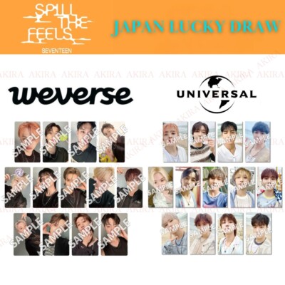 SEVENTEEN 12th Mini Album SPILL THE FEELS LUCKY DRAW Wevesrse UMS