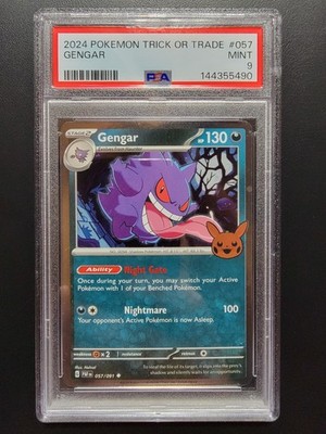 Gengar (Cosmos Holo) 057/091 Trick or Trade Booster Bundle 2024