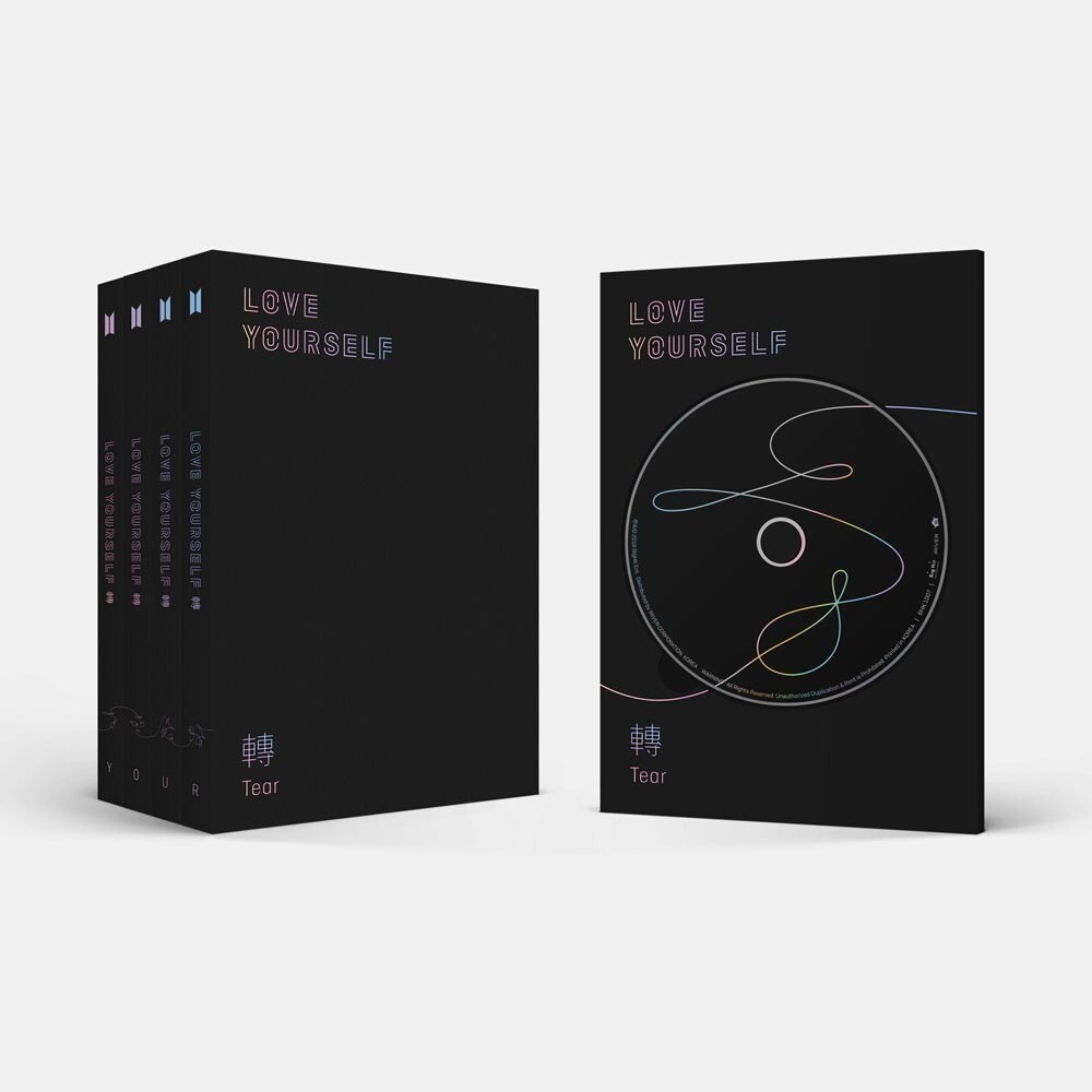 BTS 3rd Album LOVE YOURSELF Tear Random Ver CD+P.Book+M.Book+P