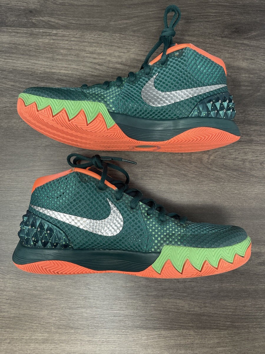 Nike Kyrie 1 Flytrap Size 8 Mens Green Orange Basketball Shoes