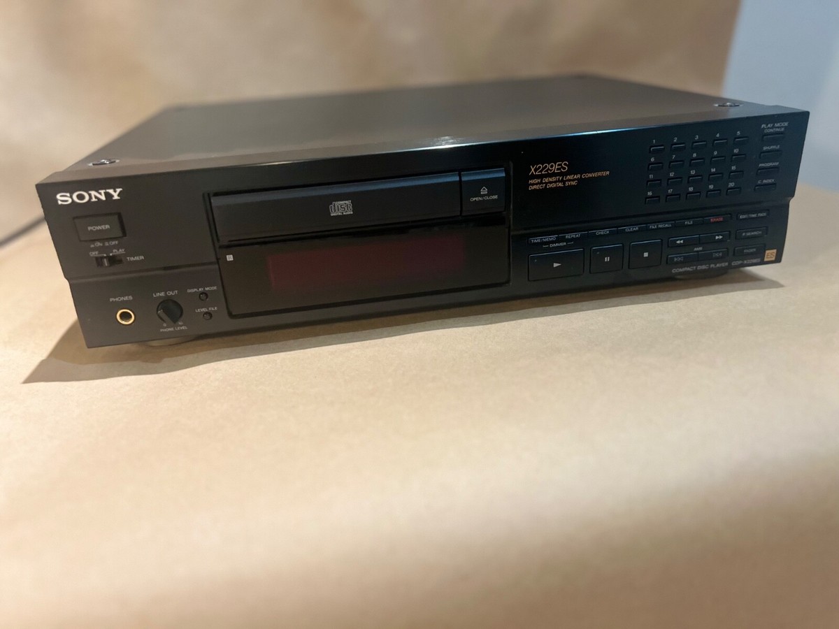 SONY CDP-X229ES CD PLAYER | eBay