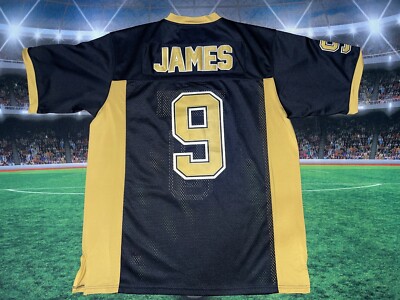 Lebron James #9 High School Football Headgear Classics Jersey Sz