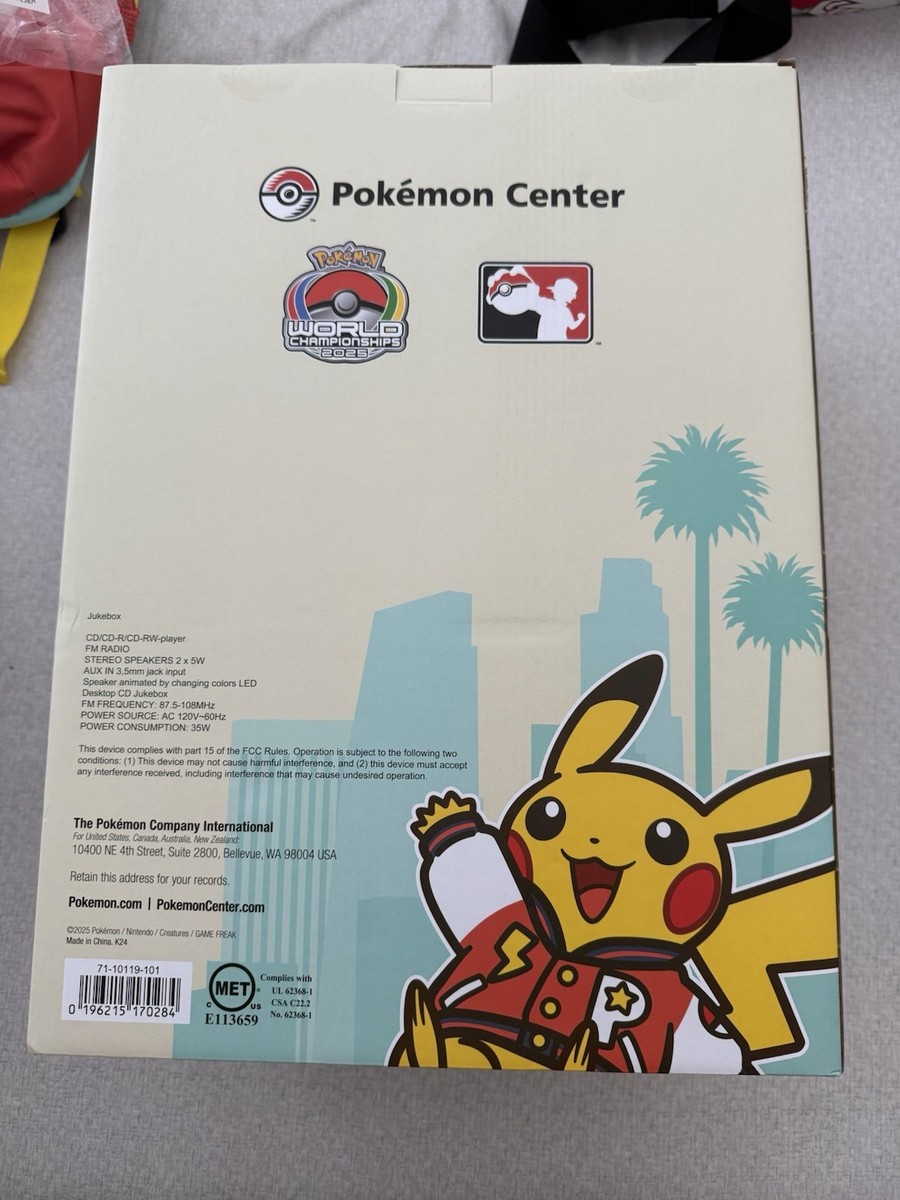 Exclusive Pokemon Worlds Championships 2025 Jukebox Jigglypuff