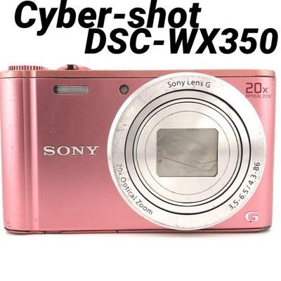 SONY Cyber-shot DSC-WX350 PINK Compact Digital Camera JAPAN | eBay