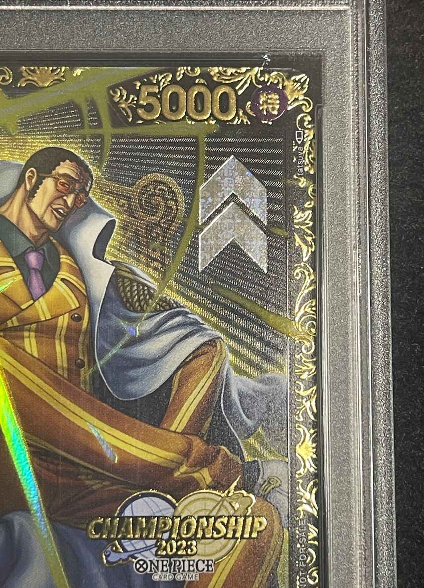 PSA 10 Borsalino OP02-114 SR Championship 2023 Top Prize ONE PIECE