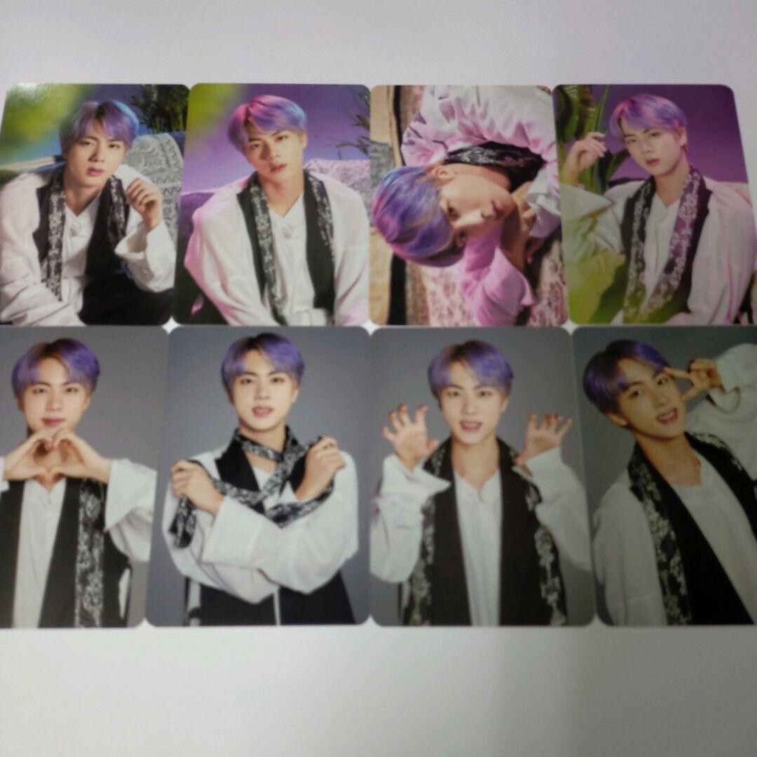 BTS JIN MAGIC SHOP Japan Limited Official Mini Trading Photo Card