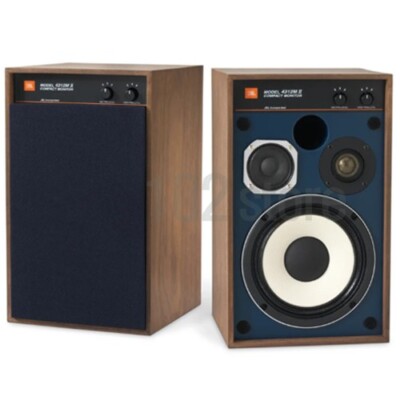 JBL 4312M II (4312M 2) Compact 3 Way Monitor Speaker Pair _No