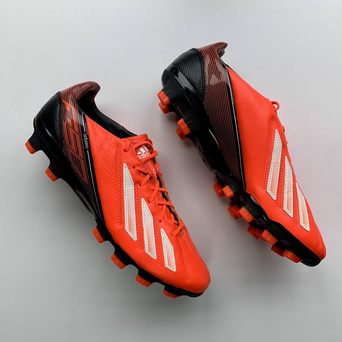 Adidas F50 Adizero HG LEATHER US 8 UK 7.5 Football/Soccer | eBay