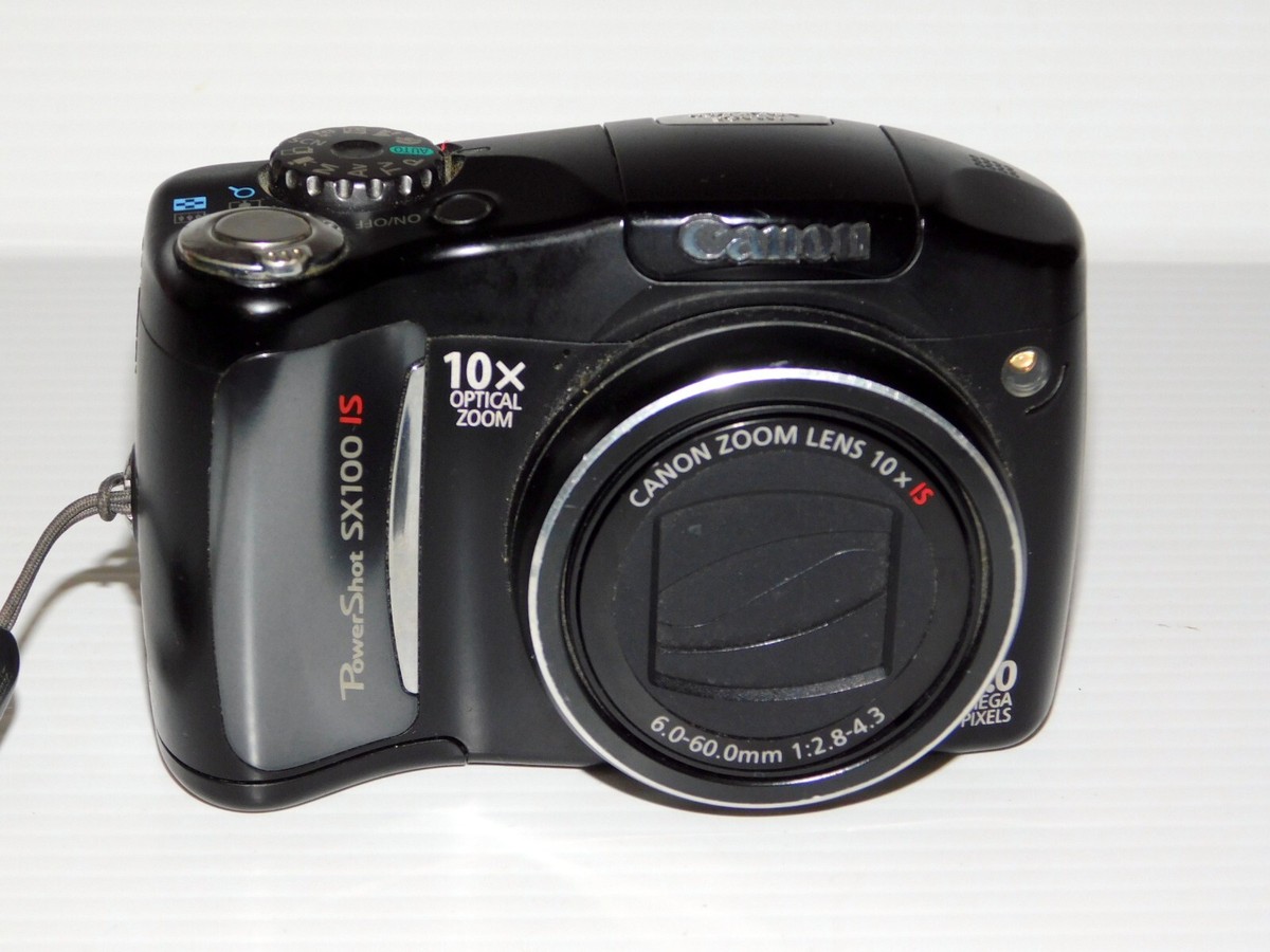 Canon PowerShot PC-1256 * SX100 IS 8.0MP Digital Camera - 10x Zoom