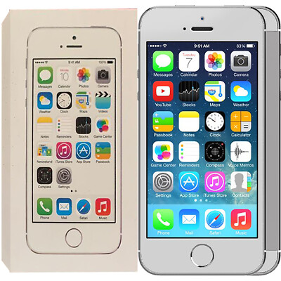 Apple iPhone 5S 4G Silver 32GB + 1GB Single-Sim Factory Unlocked