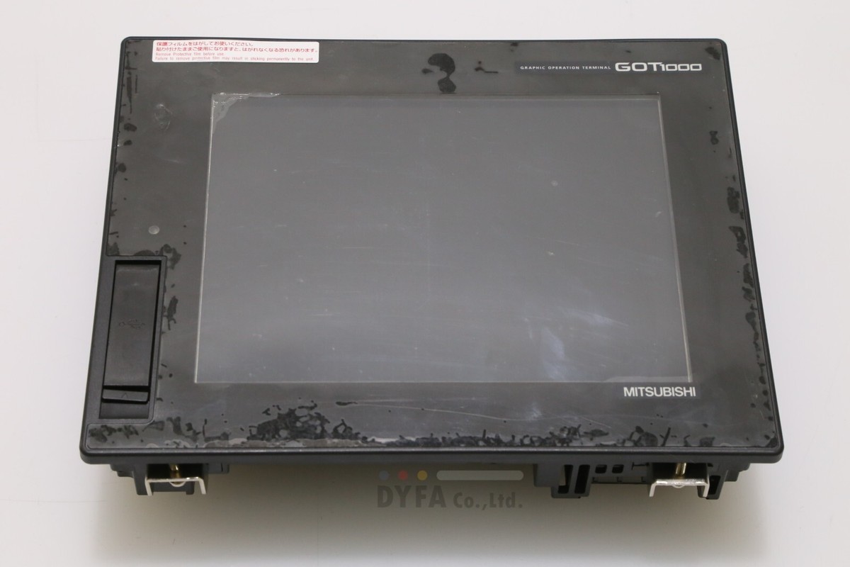 MITSUBISHI Used GOT1000,GT1665M-VTBA,GT15-75QBUSL GRAPGIC SCR-I