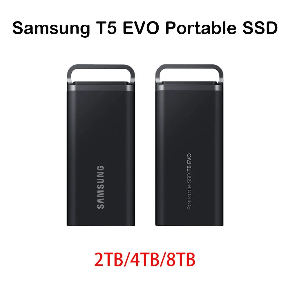 Samsung T5 EVO Portable SSD 2TB 4TB 8TB Type-c USB3.2 External