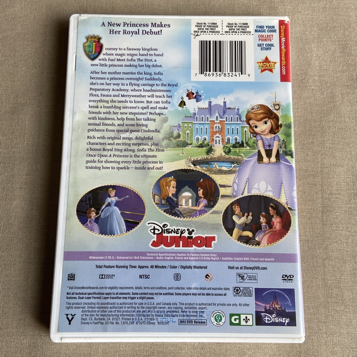 Disney Junior: Sofia the First: Once Upon a Princess (DVD 2012