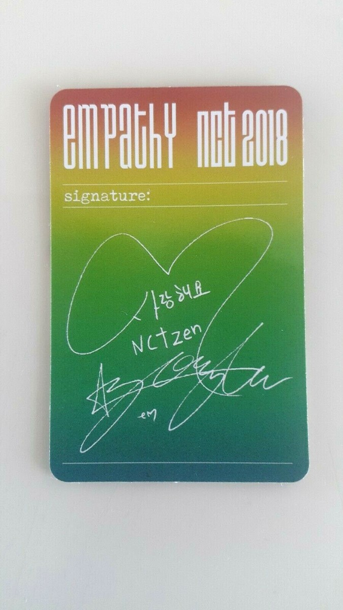NCT 2018 Empathy Official Photocard Photo Card Full 36 pcs( Dream