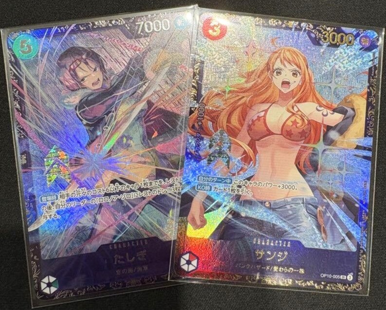 One Piece Card Game Sanji & Tashigi OP10-005 Flagship Japanese