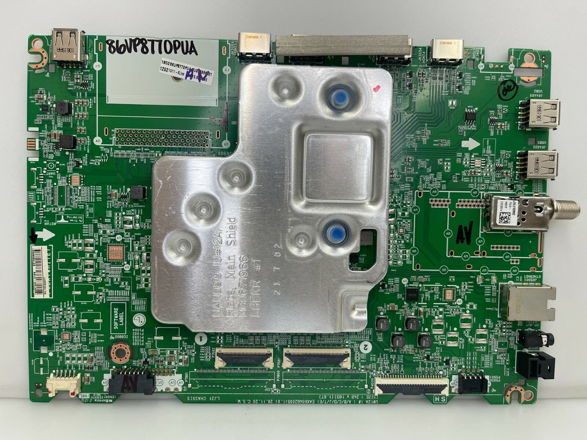 LG 86UP8770PUA.BUSYLKR Main Board LG MGJ671966 / EAX69462005(1.0