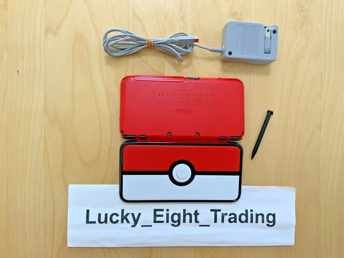New Nintendo 2DS XL LL Poke Ball Edition Console Charger Pikachu