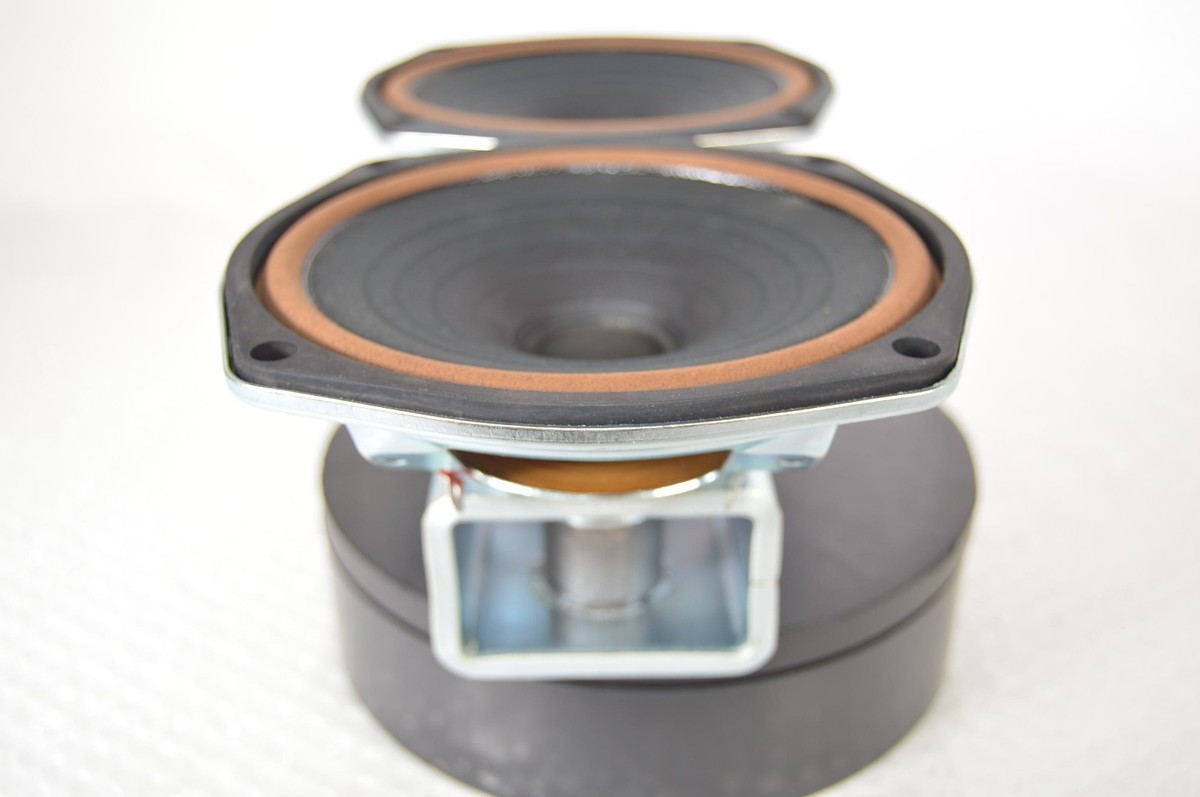 DIATONE P-610MB Full-Range Speaker Pair 16cm Tested Excellent W