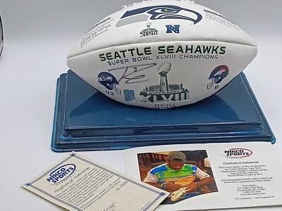 Limited Edition Seattle Seahawks Super Bowl XLVIII Autographed by