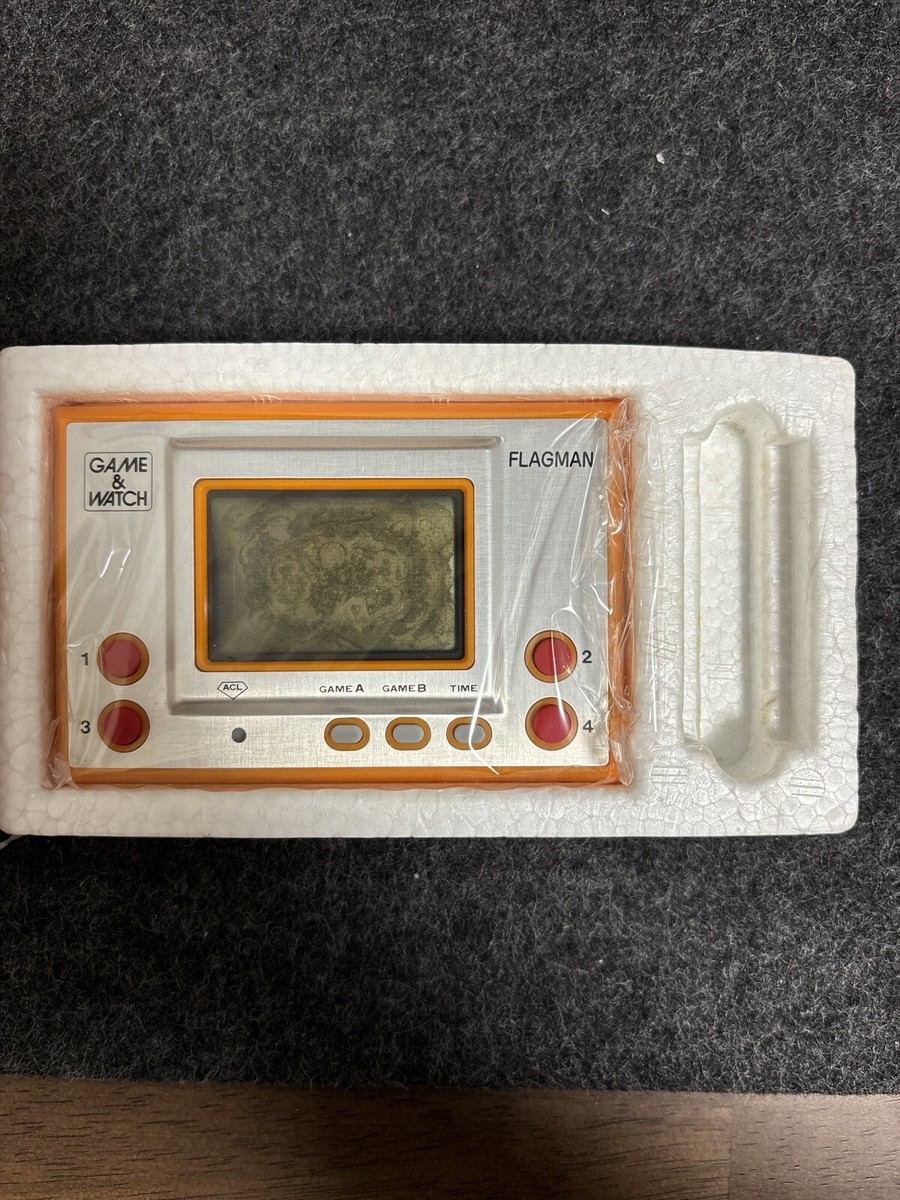 Nintendo Game & Watch Silver Series Flagman FL-02 1980 Tested
