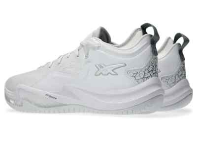 Asics Basketball shoes NOVA SURGE LOW 2 White/Pure Silver 1061A051