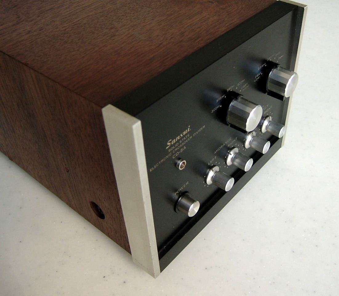 Sansui CD-5A Electronic Crossover Network Channel Divider Audio