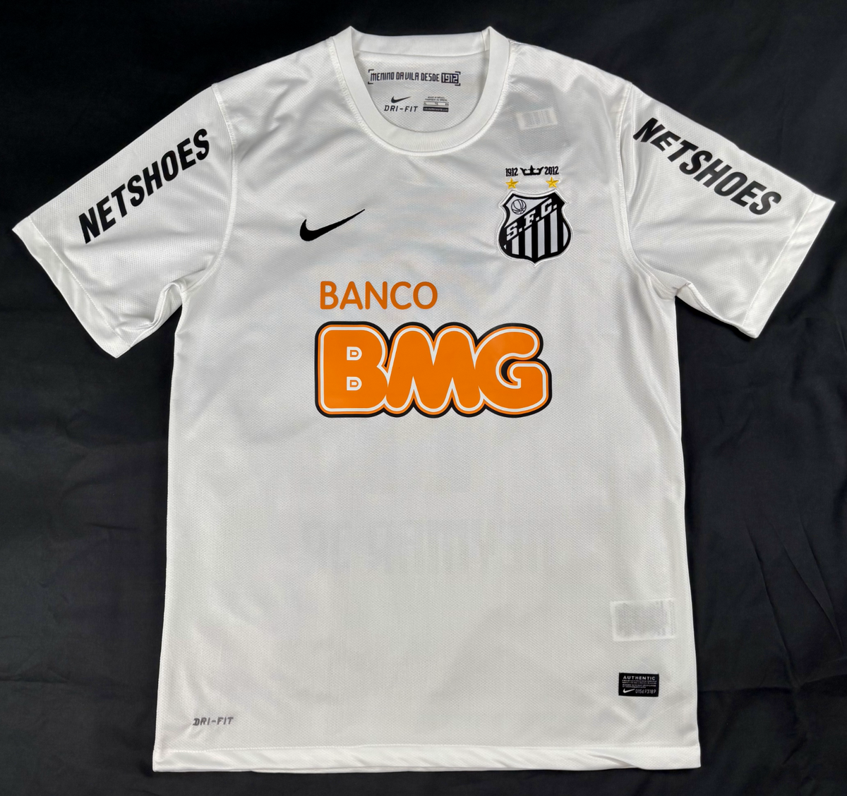 Santos Football Club 2012/13 Home Neymar Jr #11 Retro Soccer Shirt