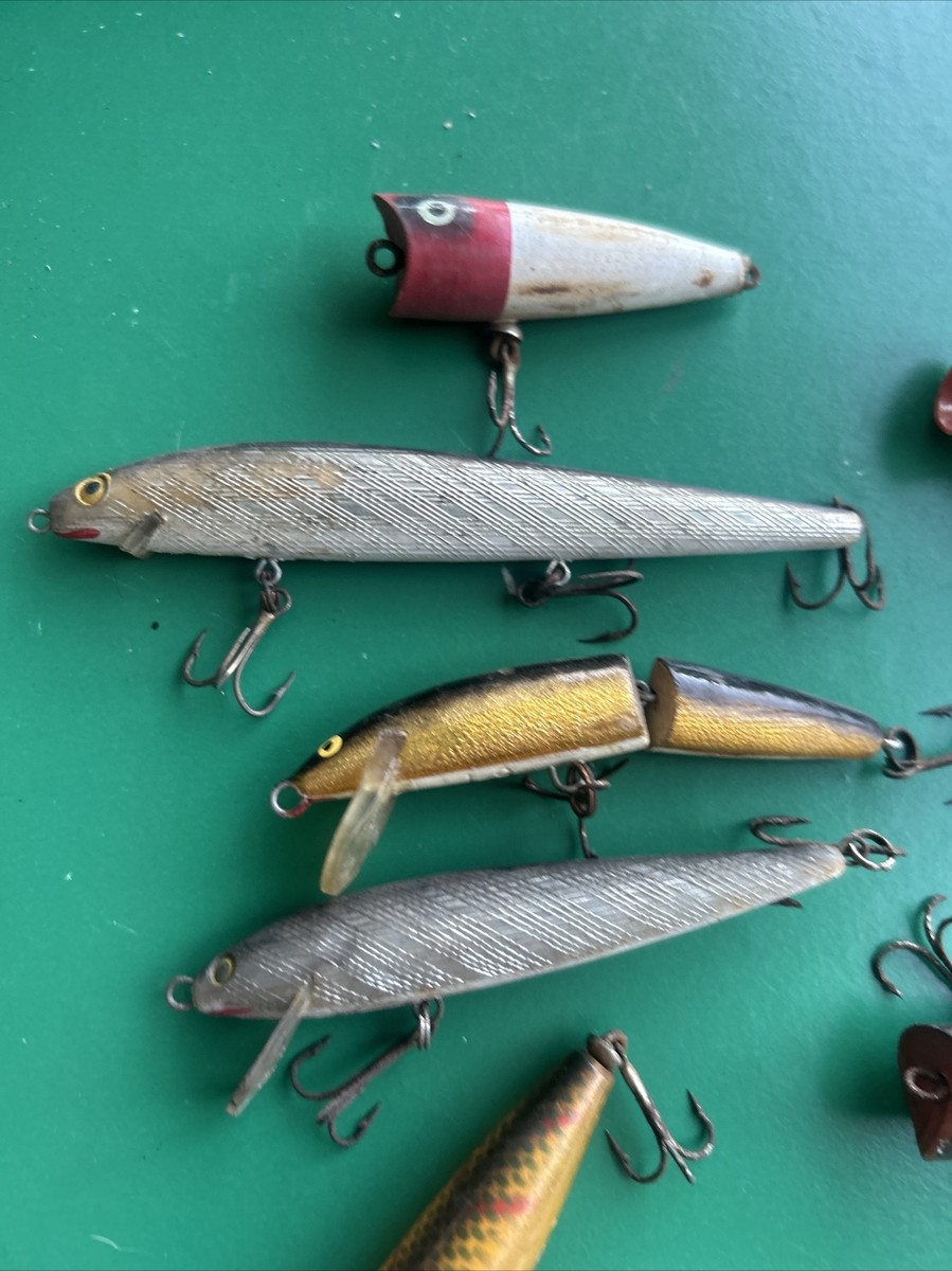 Vintage Fishing Lore Lot Of 8 W/ Split shot Tin | eBay