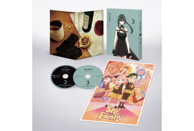 New SPY x FAMILY Vol.3 First Limited Edition Blu-ray+DVD+Poster