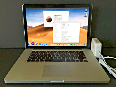 MacBook Pro 2015 15” Quad Core i7|2.6GHz|16GB|500GB SSD|AC charger