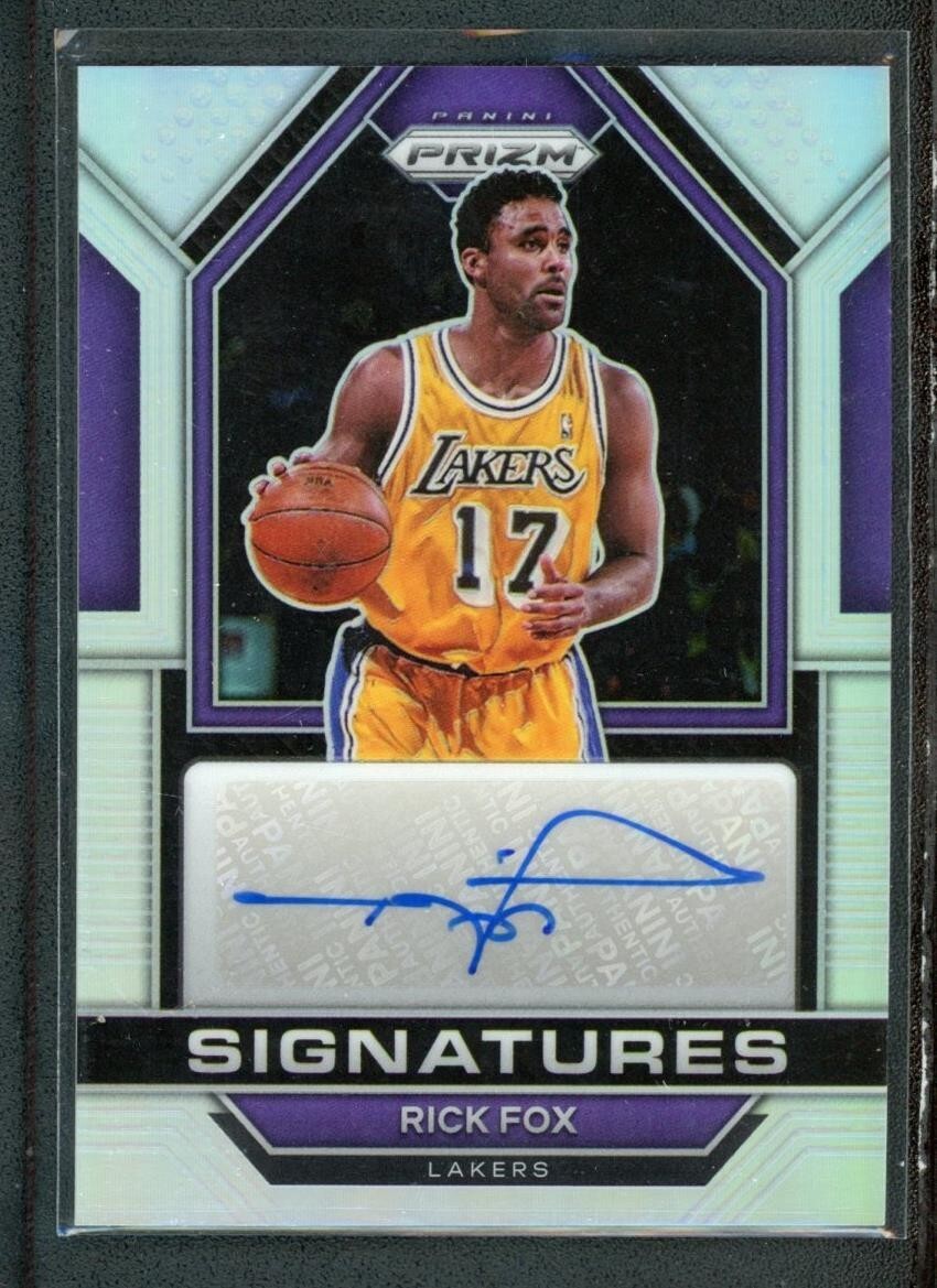 2022-23 Panini Prizm - Signatures Rick Fox #SIG-RFX Silver Prizm