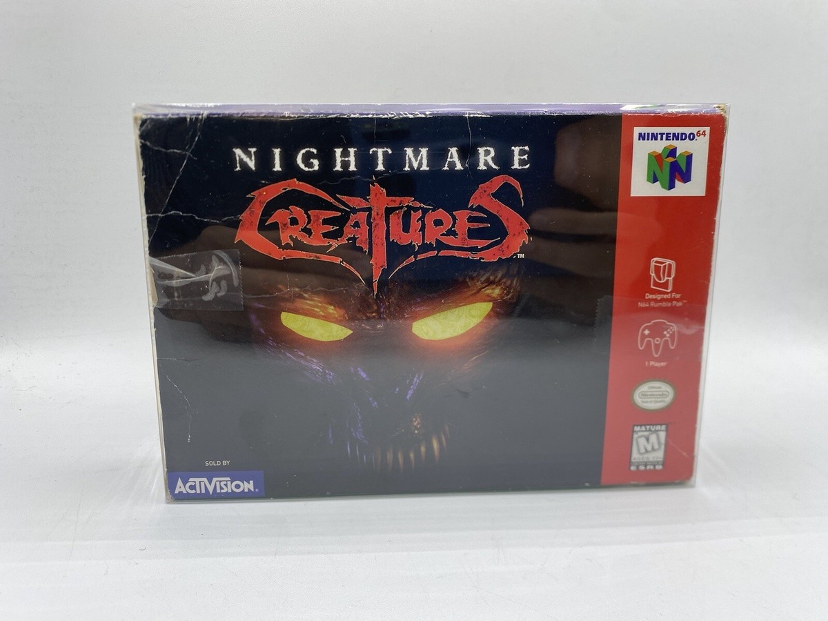Nightmare Creatures (Nintendo 64, 1998) With Box Tested & Works | eBay