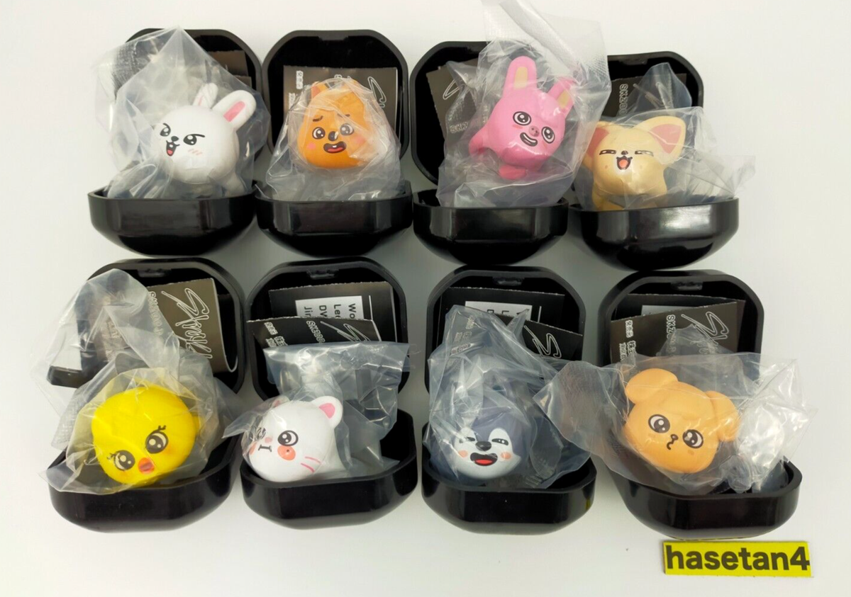 Stray kids Skzoo Pukutto Ring 8 kinds 2024 Bandai Capsule Toy NEW