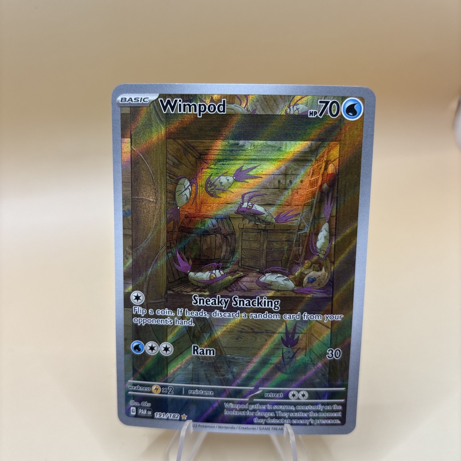 Wimpod 2023 Scarlet & Violet: Paradox Rift #191/182 Illustration