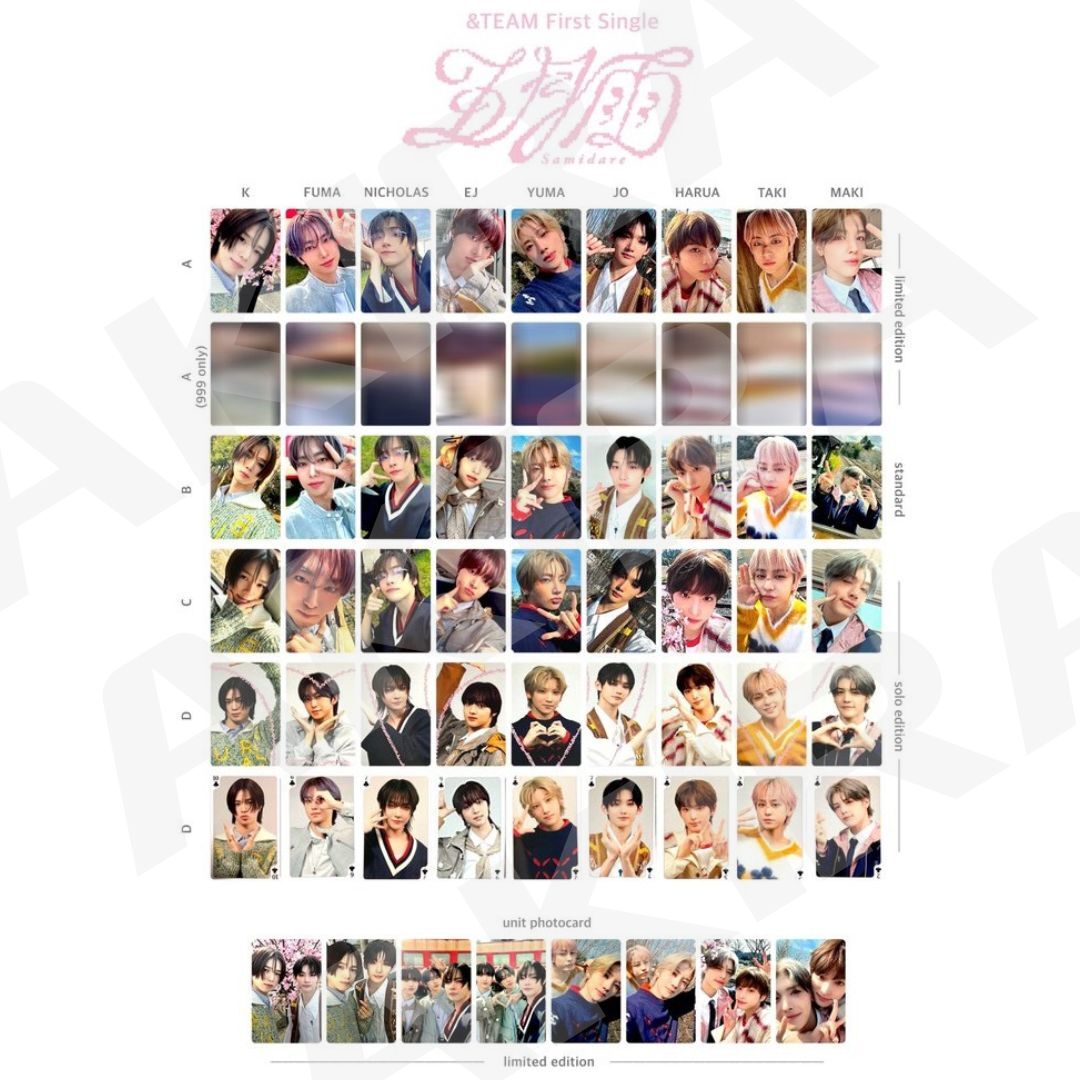 &TEAM 五月雨 SAMIDARE LIMITED A 999 STANDARD SOLO ver. OFFICIAL
