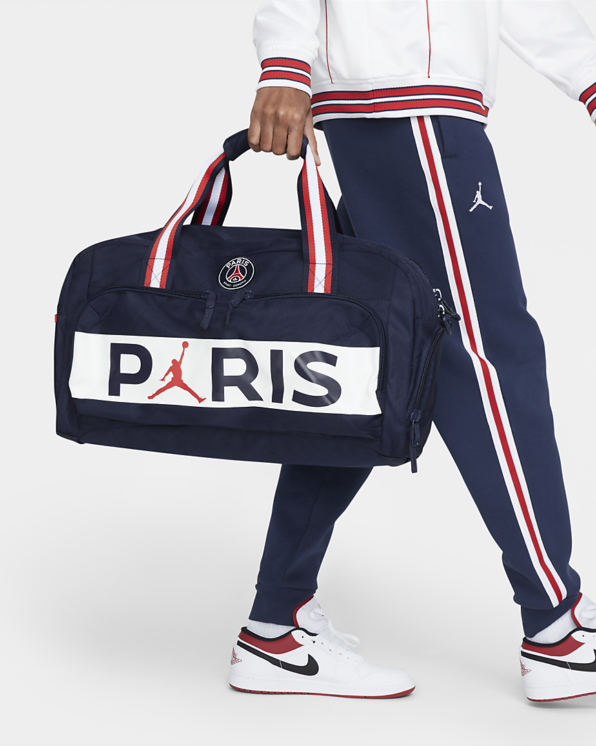 Nike Air Jordan Paris Saint-Germain PSG Duffle Gym Duffel Bag Navy