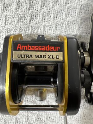 Abu Garcia Ambassadeur Ultra Mag XL II Bait Caster Reel Right Hand