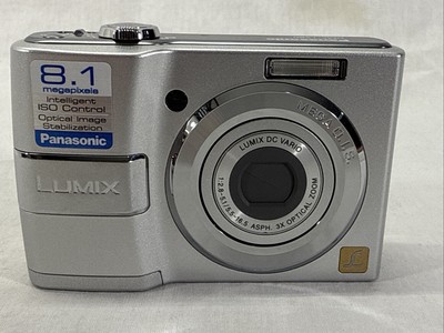 Panasonic LUMIX DMC-LS80 8.1MP Digital Camera - Silver for sale
