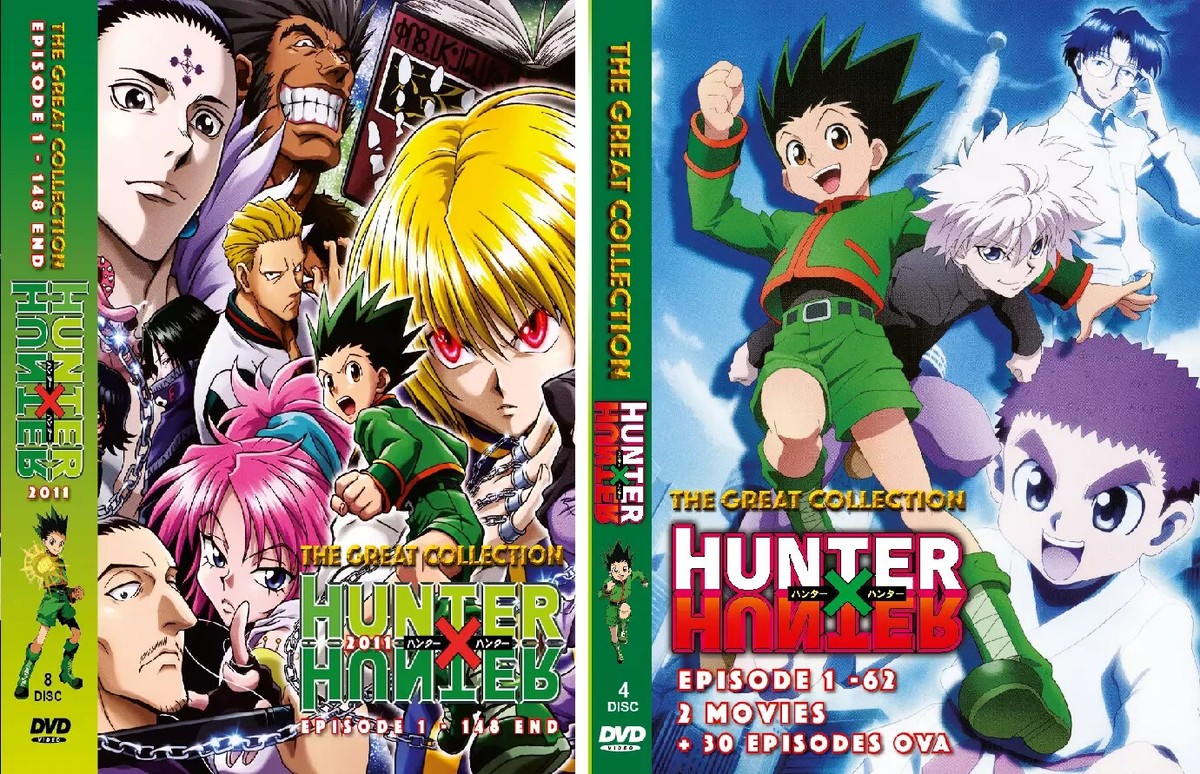 Hunter x Hunter Complete Collection Series Boxset DVD [English Dub