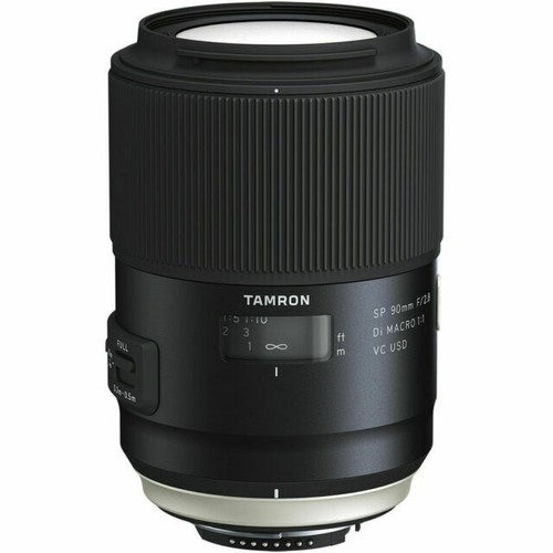 EXC TAMRON SP AF 90mm F2.8 Di MACRO 272E Lens For NIKON with HOOD