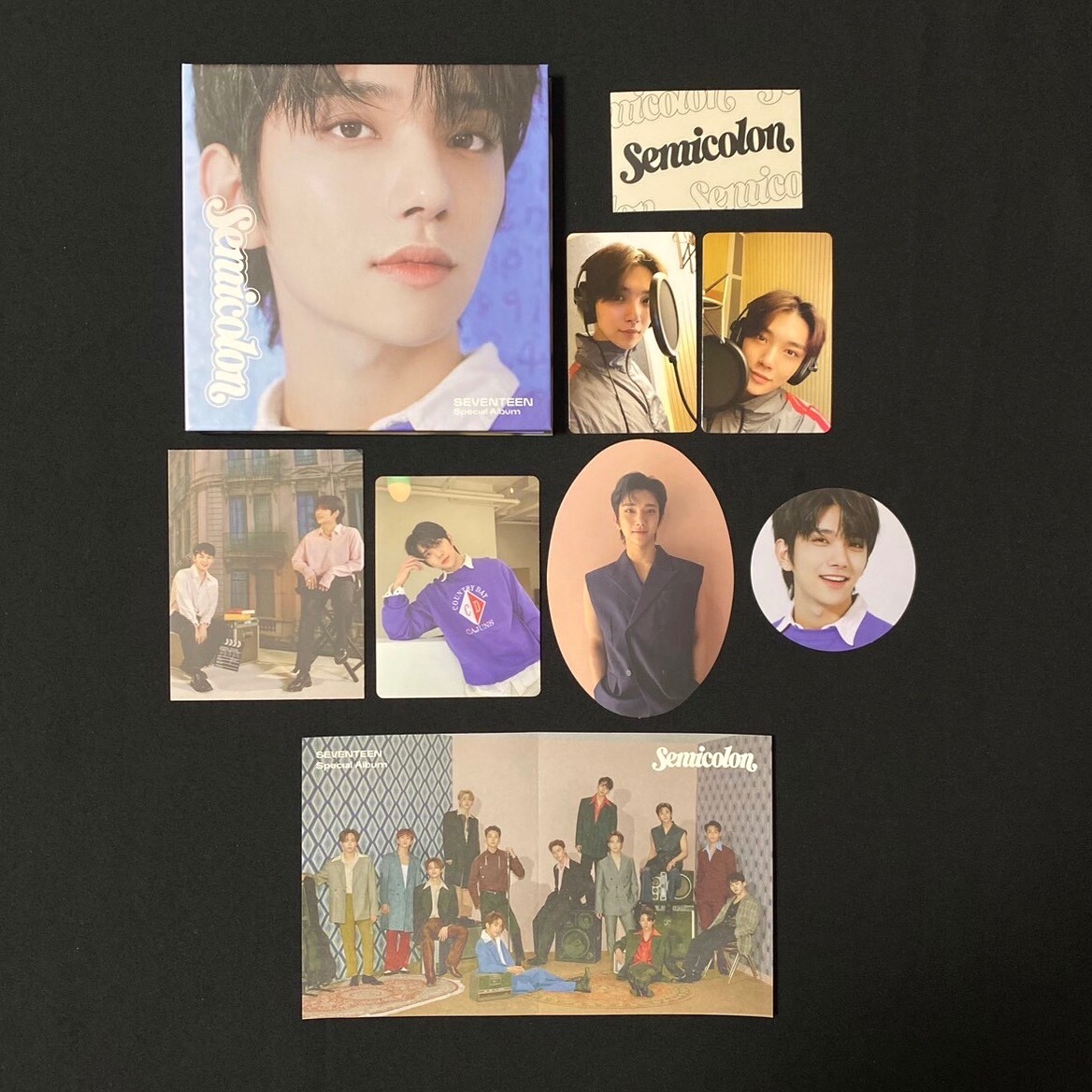 SEVENTEEN special album Semicolon Joshua ver. + photocard set post