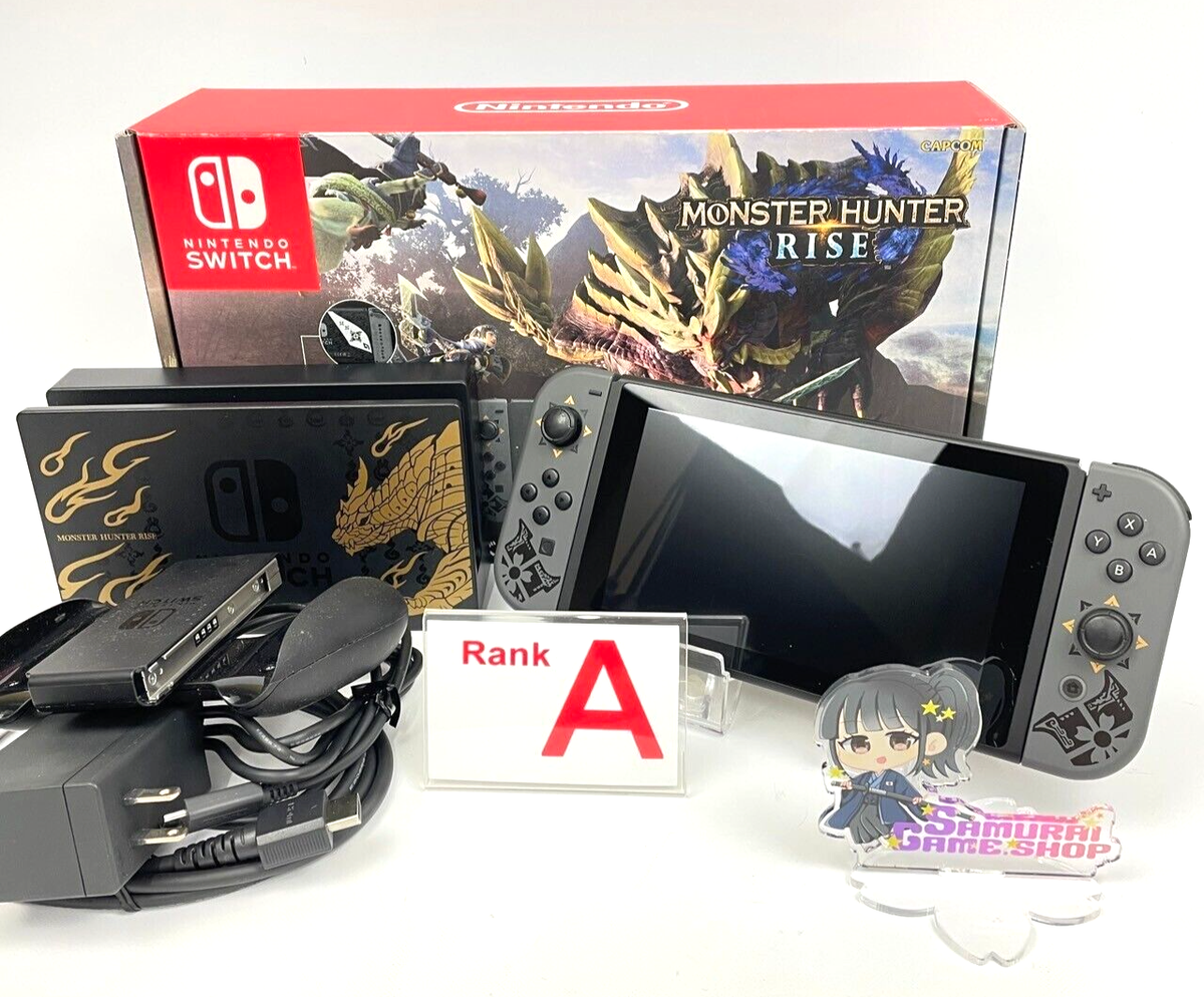 Nintendo Switch Monster Hunter RISE Edition HAC-001(-01)Console A