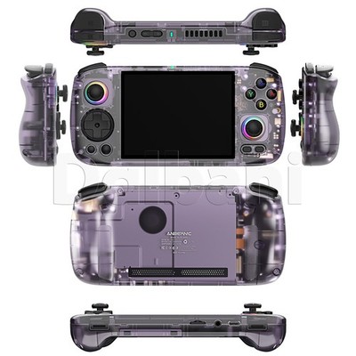 RG 406H Purple Anbernic Retro Handheld Game Console RG406H 4-inch