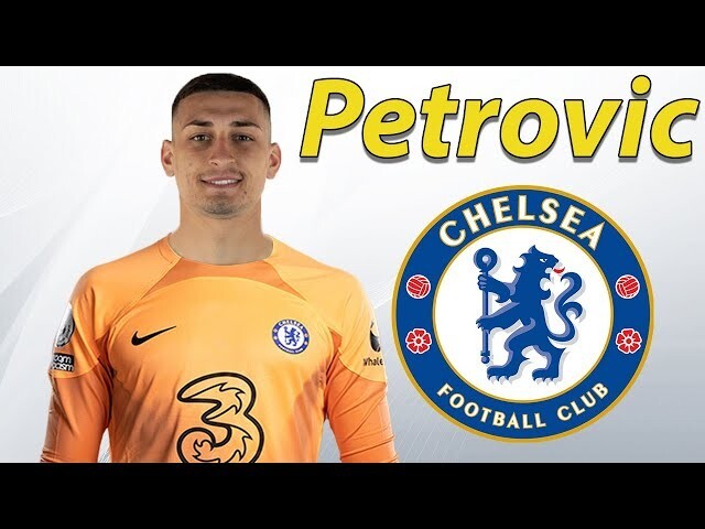 Nike Chelse fc Djordje Petrovic #28 22/23 Goalkeeper Jersey New XL