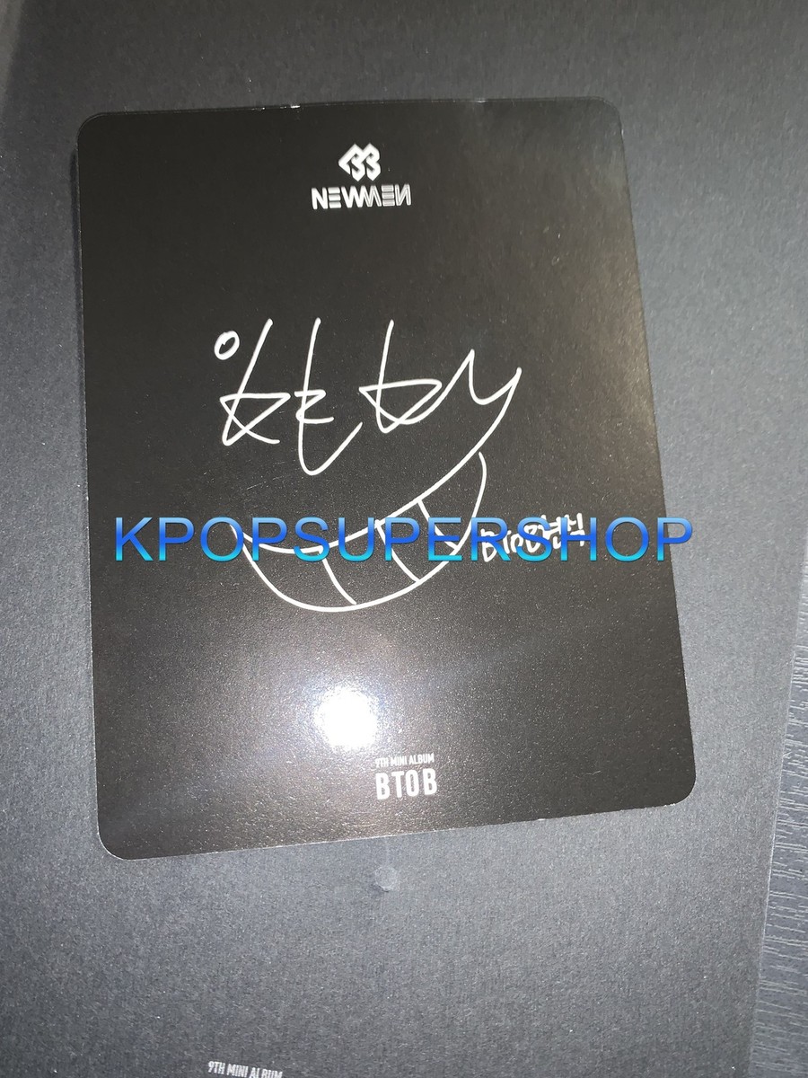 BTOB 9th Album New Men CD Hyunsik Photocard Photobook Good Rare