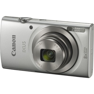 Canon IXUS 175 20.0MP 8x Optical Zoom Digital Camera 90% New Work