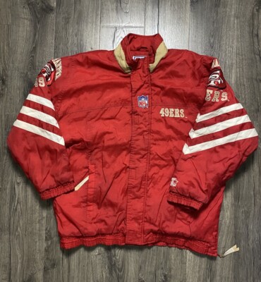 Men Vintage VTG San Francisco SF 49ers Starter Authentic Pro Line