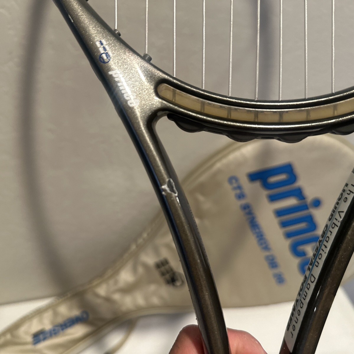 Prince CTS Synergy DB 26 Oversize Tennis Racket with Carrying Case